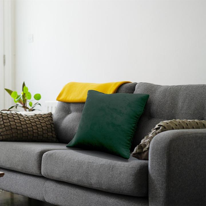 Immagine prodotto Intirilife 2x Copricuscini in velluto 40x40 cm (40 x 40 cm)