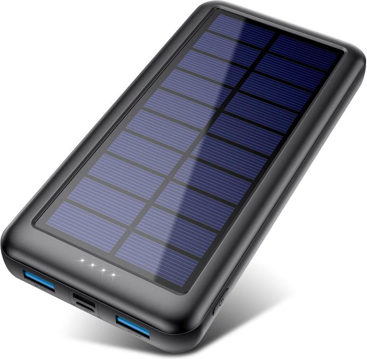 Produktbild QTshine Solar-Powerbank (26800 mAh, 99.16 Wh)