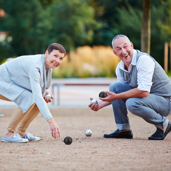 Produktbild Relaxdays Boule Kugeln (8 x, 72 mm)
