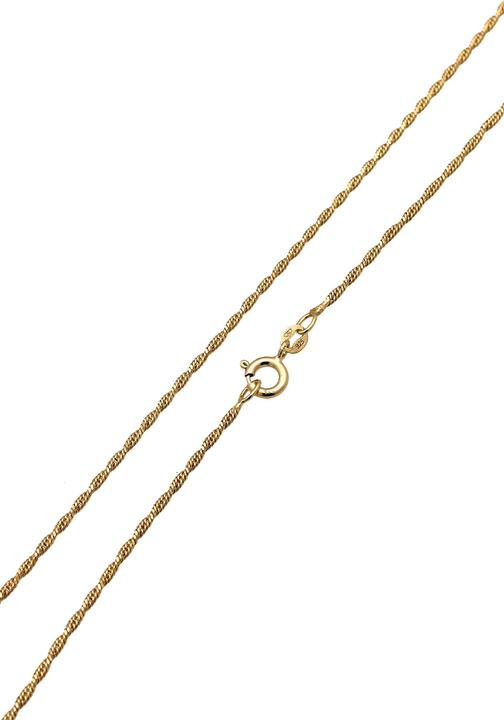Produktbild Kuzzoi Halskette Herren Kordelkette Gedreht Twisted 925 Silber (925er Sterling Silber, 55 cm)