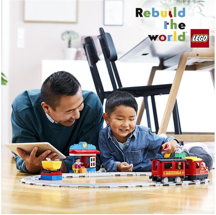 Actual product image LEGO DUPLO Steam Railway (10874)
