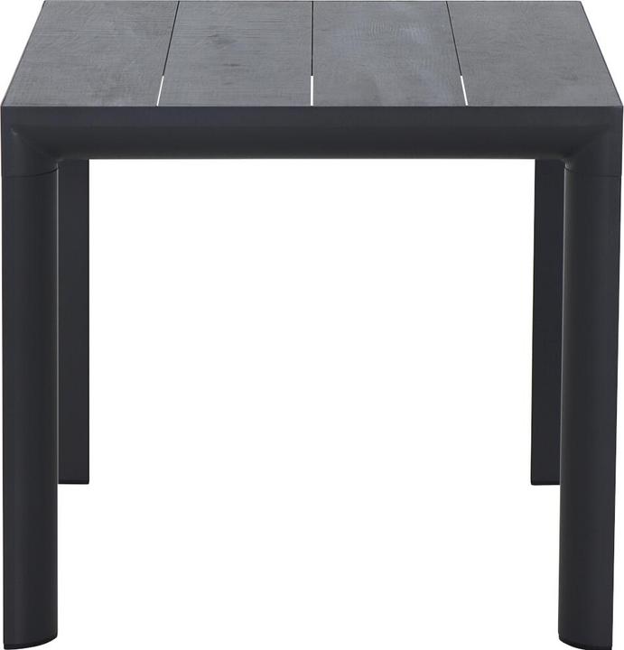 Produktbild Siena Garden Silva Dining Tisch 80x80cm matt anthrazit / wood-grey (80 cm)
