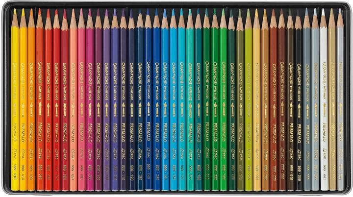 Produktbild Caran d'Ache Prismalo Aquarelle Metallschachtel (Mehrfarbig, 40 x)