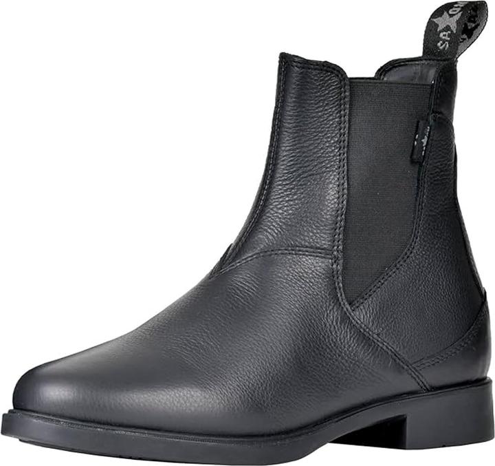 Actual product image Saxon Childrens/Kids Allyn Leather Jodhpur Boots (17)