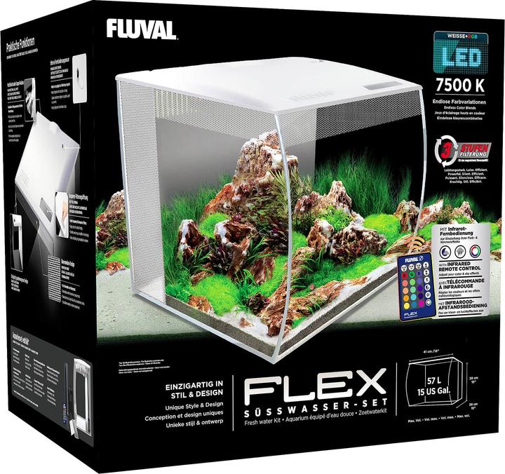 Actual product image Fluval Flex aquarium 57l (57 l)
