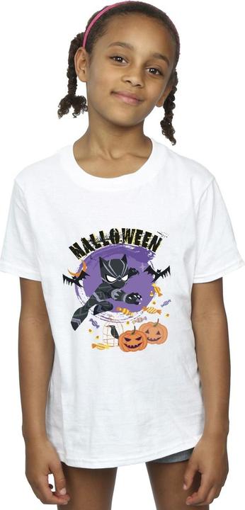 Image du produit - T-shirt BLACK PANTHER HALLOWEEN - Fille (104)