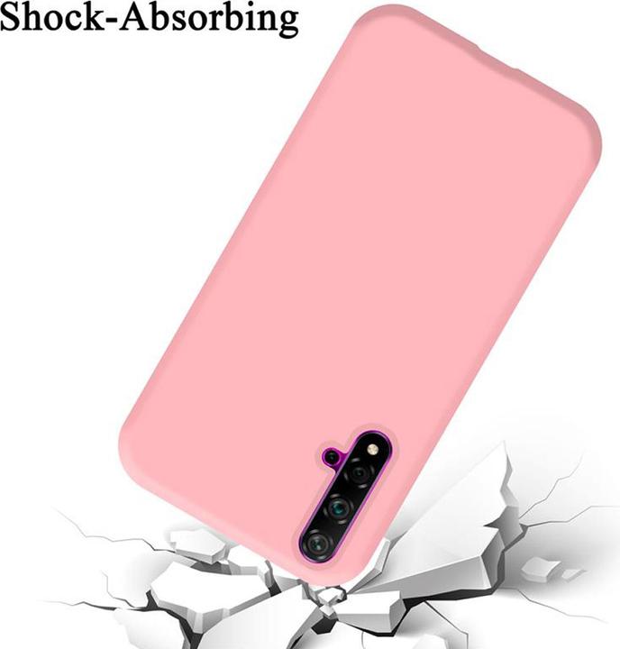 Image du produit Cadorabo TPU Liquid Silicone Case Cover (Huawei Nova 5T, Honneur 20, Taxe 20)