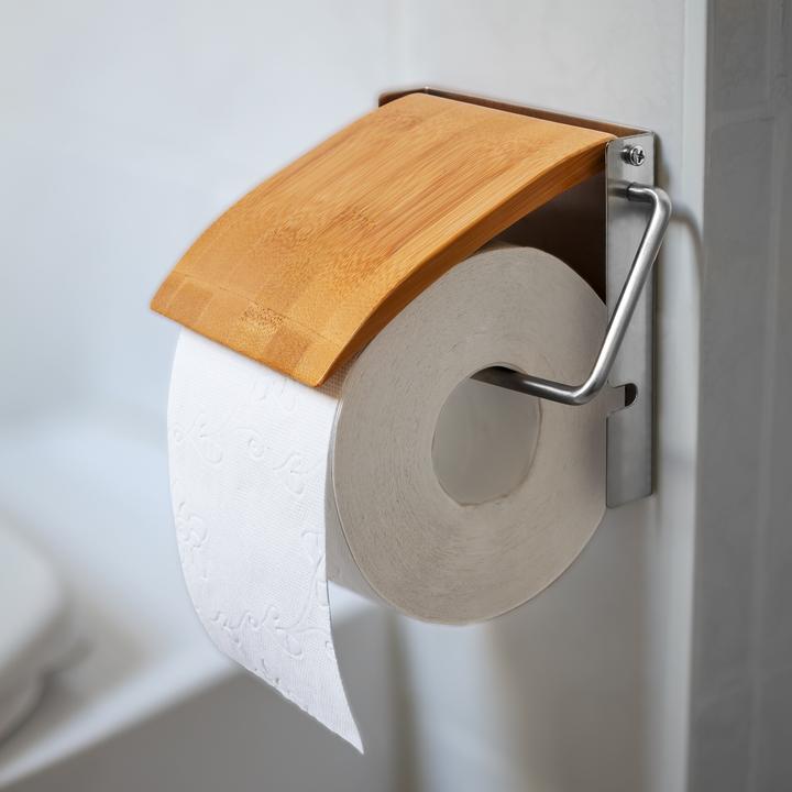 Actual product image Relaxdays Toilet paper holder