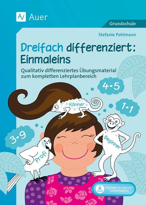 Image du produit Dreifach differenziert Einmaleins (Allemand, Stefanie Pohlmann, 2023)