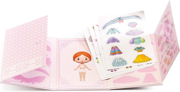 Produktbild Djeco Miss Lilyruby - 40 Sticker ablösbar