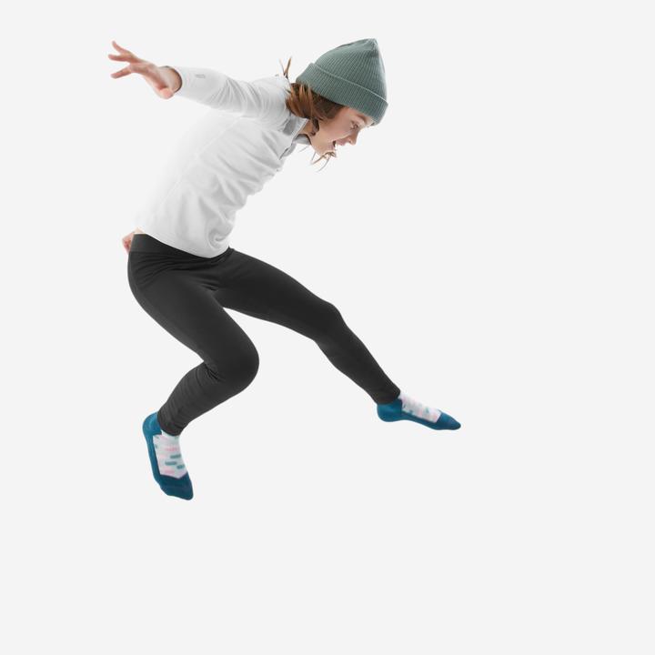 Produktbild Wedze Skiunterwäsche Funktionshose Kinder - BL 500 schwarz (146)