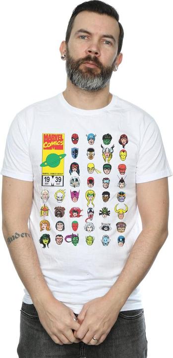 Produktbild Comics Heads Cover TShirt (4XL)