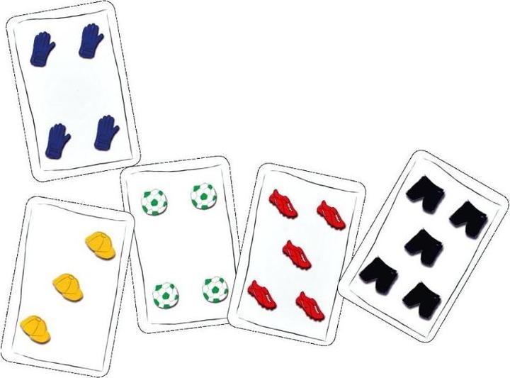 Actual product image ADL60448 - Speed Fussball - card game (GB, DE, FR, IT), for 2 players, aged 6 and older (German)