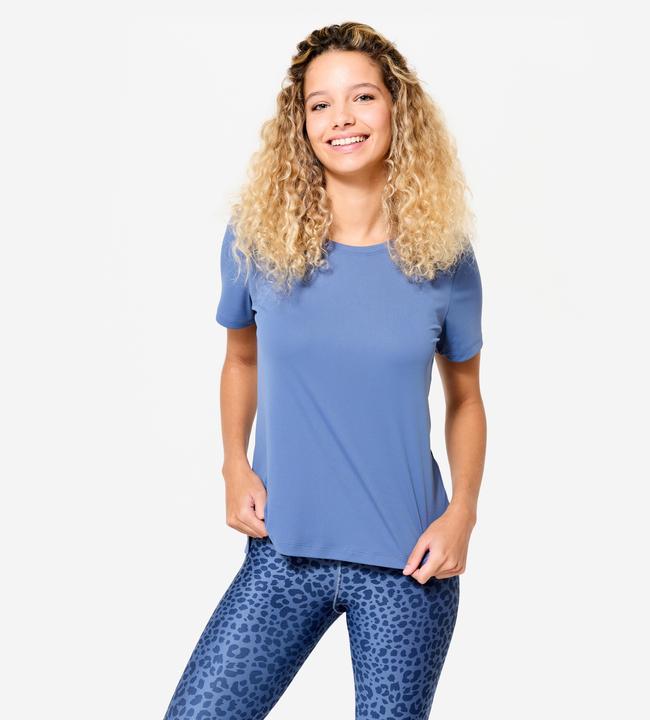 Produktbild Domyos T-Shirt Damen - blau (S)