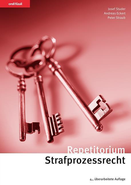Actual product image Repetitorium Strafprozessrecht (German, Peter Straub, Andreas Eckert, Josef Studer, 2023)