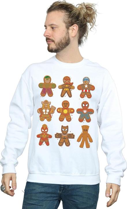 Immagine prodotto Avengers Christmas Gingerbread Felpa Uomo (L)