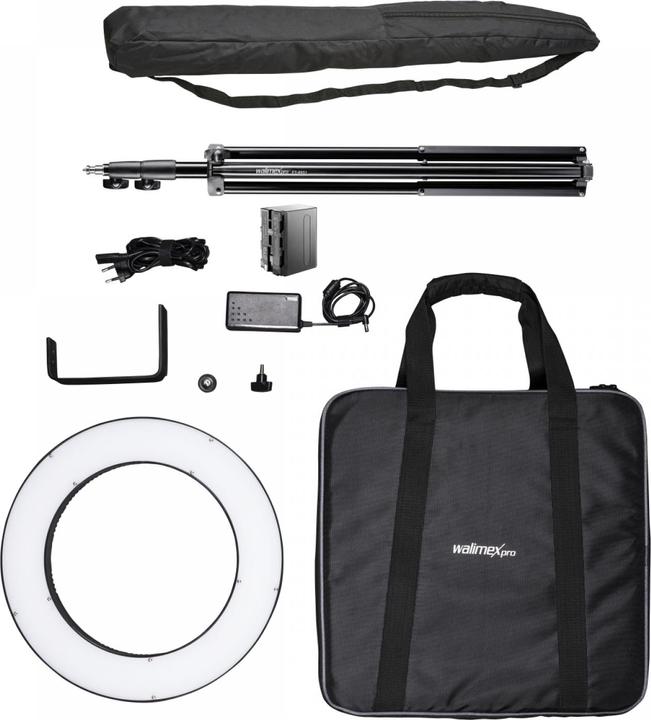 Actual product image Walimex pro per LED 380 Bi Color (Ring light)