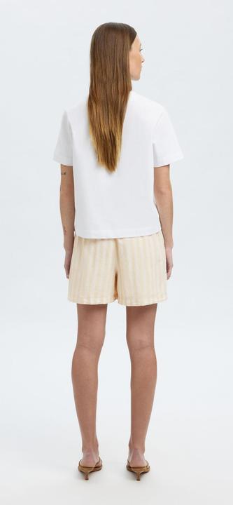 Image du produit Selected Femme Mid Waist Shorts aus Leinengemisch (40)