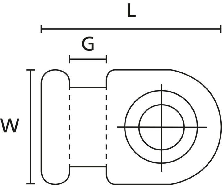 Actual product image HellermannTyton Mounting base (Fixing loops, 12.50 mm, 100 pcs.)