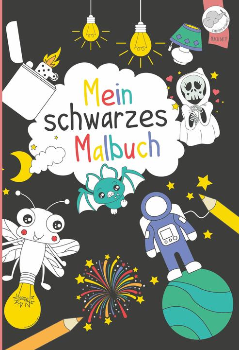 Mein schwarzes Malbuch