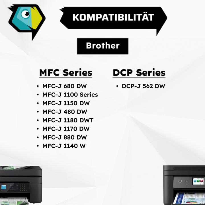 Produktbild Inkadoo Kompatibel zu Brother LC-221 (Y)