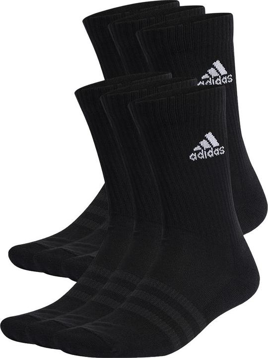 Produktbild adidas Cushioned Sportswear Crew Socken, 6 Paar (XS)
