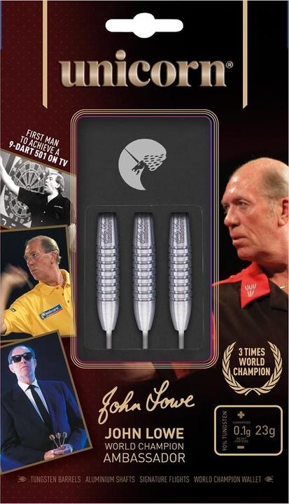 Immagine prodotto Unicorn Campione del mondo John Lowe Steel Darts (27 g)