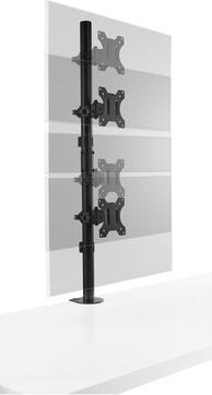 Immagine prodotto Kensington Braccio doppio impilabile verticale (Tavolo, 32")