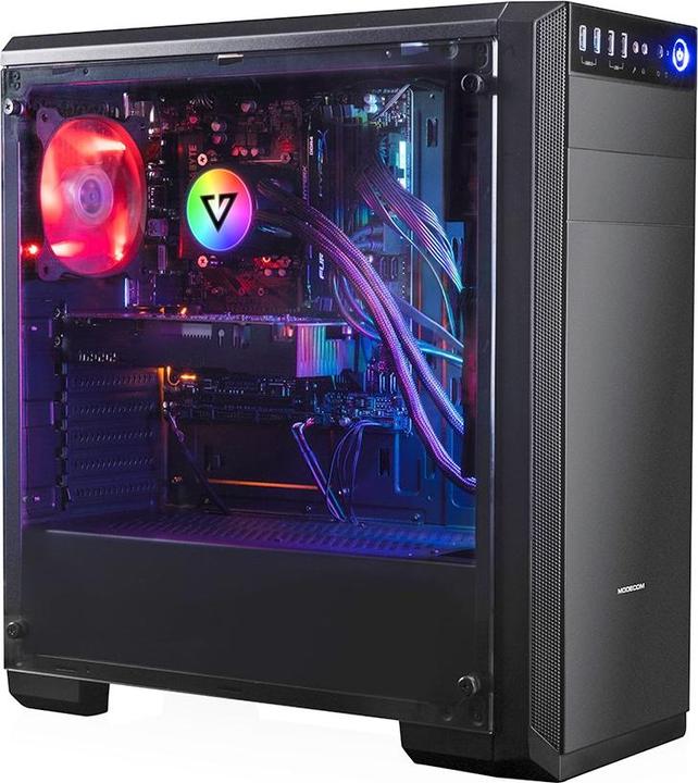 Actual product image Modecom *Oberon Pro Glass S Black (ATX)