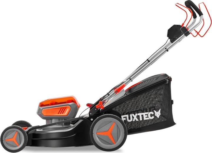 Actual product image Fuxtec 40V cordless lawn mower FX-E2RM46SET (Rechargeable battery operated)