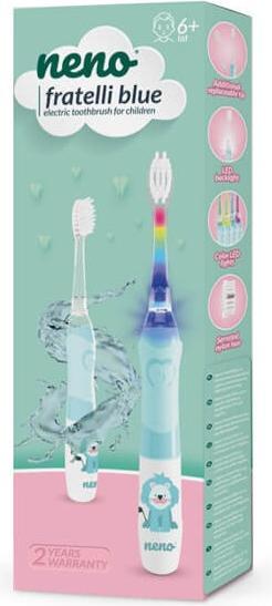 Image du produit Neno Szczoteczka Fratelli Blue Elektryczna szczoteczka dziecięca ( 6+y ) (Brosse à dents oscillo-rotative)