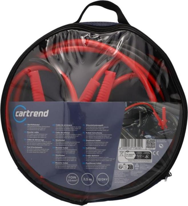 Produktbild Cartrend Starthilfekabel Alu-Cu DIN25