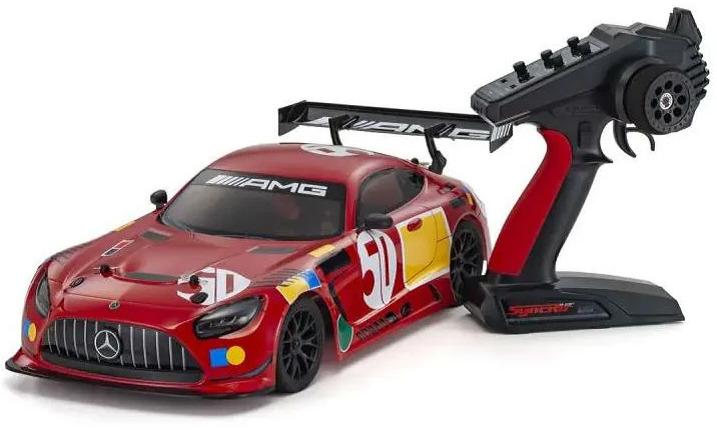 Image du produit Kyosho Voiture de tourisme Fazer MK2 Mercedes AMG GT3 Rouge, ARTR, 1:10 (RTR Prêt à fonctionner)