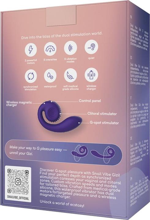 Produktbild Snail Vibe Gizi
