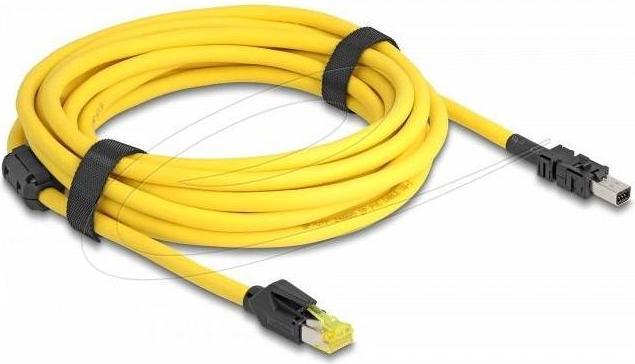 Immagine prodotto Delock Kabel RJ45 Stecker Cat.6 zu Mini I/O 8 Pin D-Form Typ (S/UTP, CAT6, 5 m)