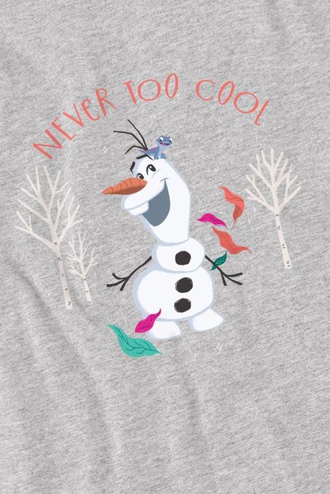 Immagine prodotto Disney Frozen Never Too Cool Maglietta Olaf Bambini (128)