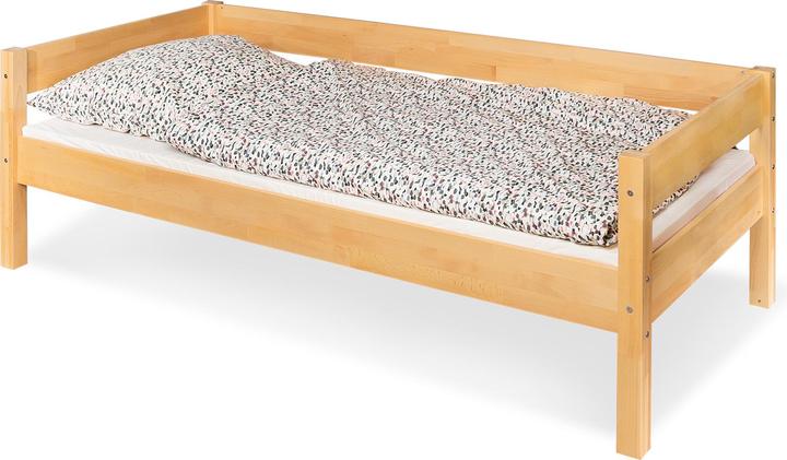 Actual product image Pinolino Youth room "Natura" wide large with loft bed, 3-pcs. (Children's wardrobes)