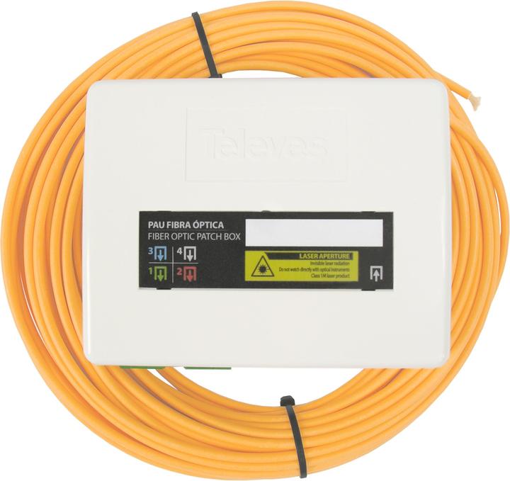 Produktbild Televes OB4470 Optische Box 4 Ausgänge mit 70m Kabel (Antennenkabel)