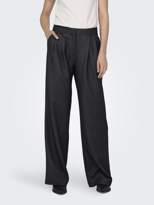 Produktbild Only Onlhattie Hw Pleat Mel Str Pant Tlr Noos (34)