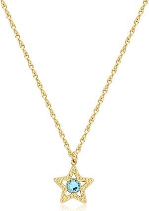 Produktbild Sagapo S'AgapÃµ - Decent Gold Plated Lucky Light Star Necklace SKT38