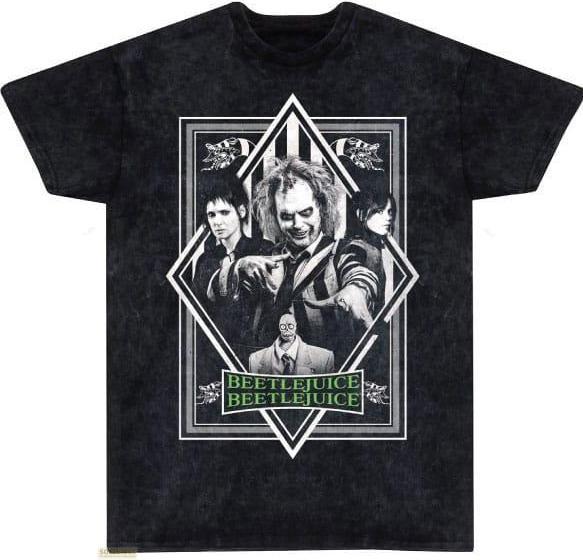 Produktbild Heroes Inc Beetlejuice 2 T-Shirt Poster Snow Wash Grösse L (L)