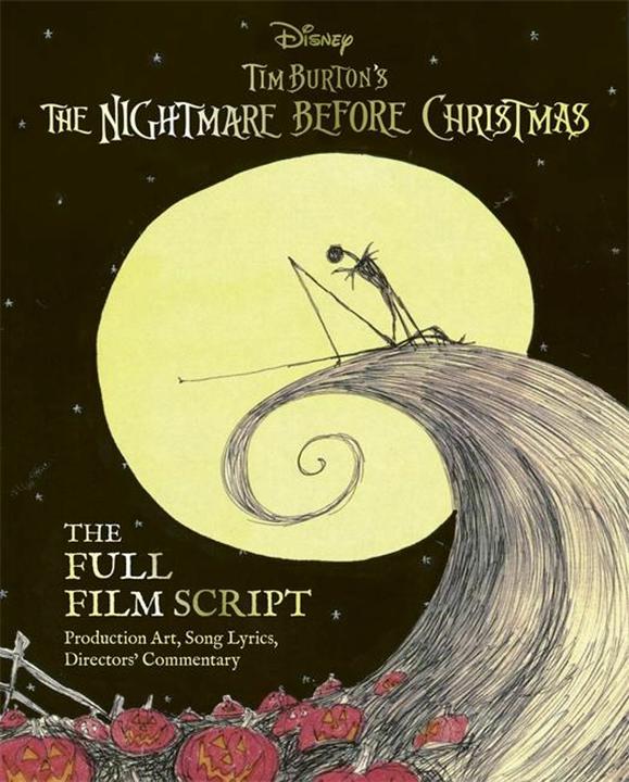 Actual product image Disney Tim Burton's The Nightmare Before Christmas: The Full Film Script (English, 2024)