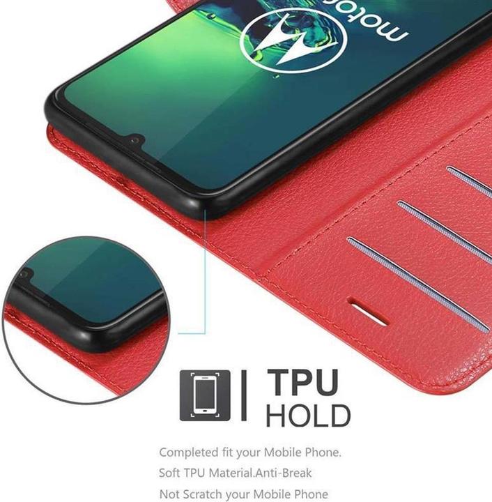 Produktbild Cadorabo Book mit Standfunktion Cover (Motorola Moto G8 Plus)