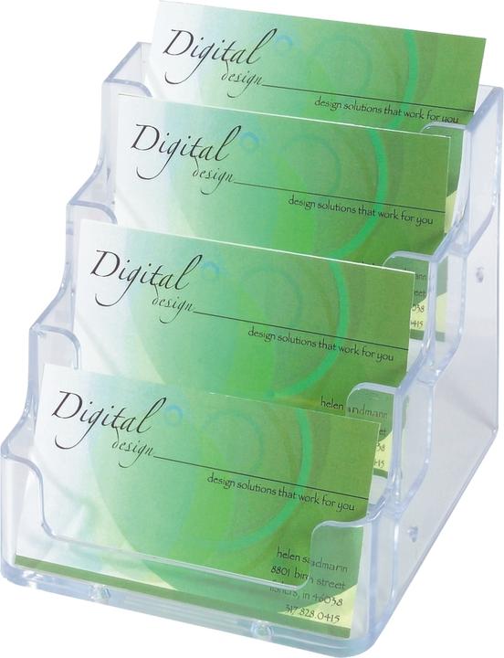 Actual product image Deflecto Business card holder