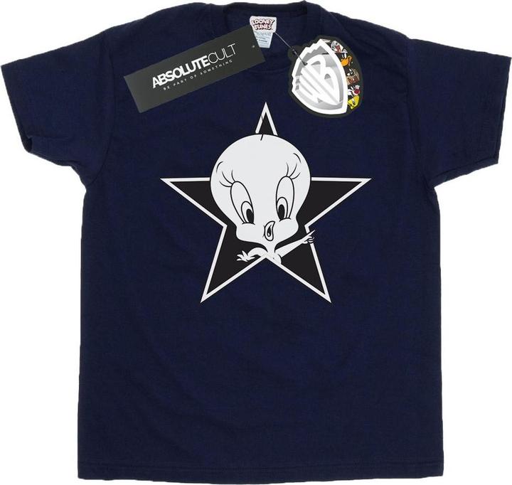 Produktbild Looney Tunes Tweety Pie Mono Star TShirt (S)