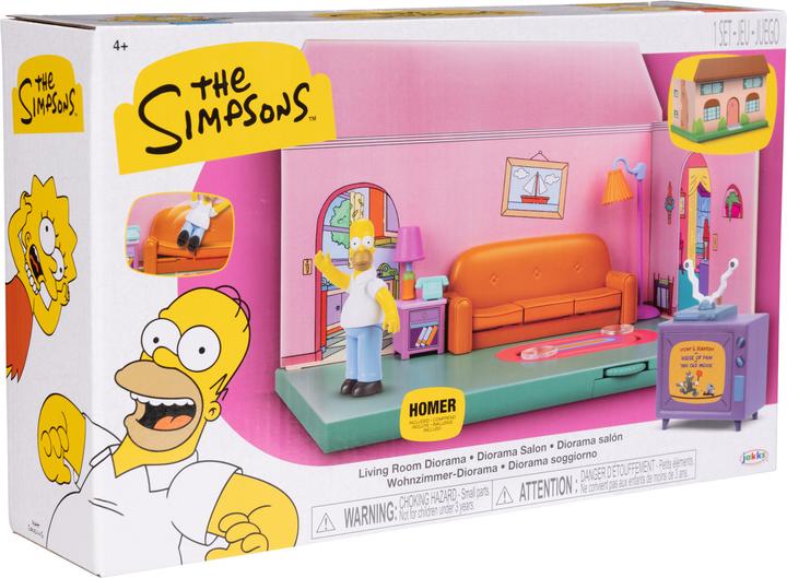Produktbild Jakks Pacific Simpsons Minifiguren Spielset Wohnzimmer