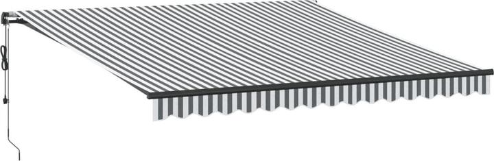 Actual product image VidaXL Markise Gelenkarmmarkise Sonnenmarkise Balkon Automatisch 400x350cm (4 m)
