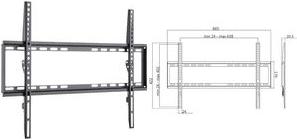 Actual product image LogiLink TV Wall Mount (Wall, 70", 35 kg)