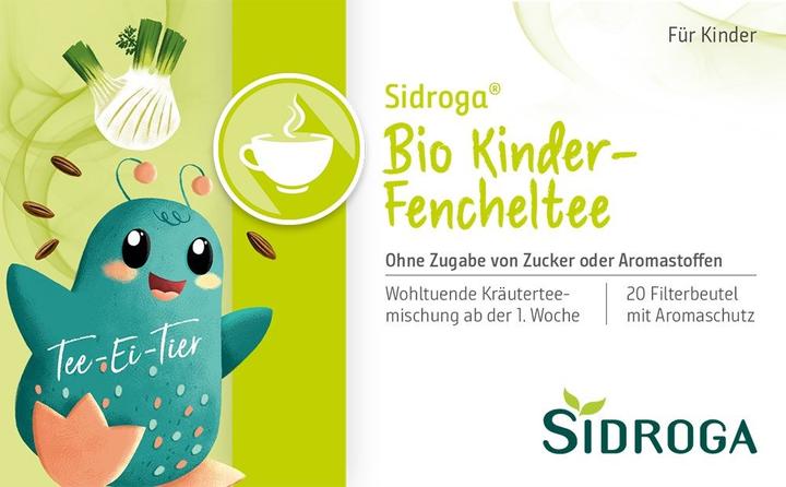 Image du produit Sidroga Thé au fenouil pour enfants (40 g)