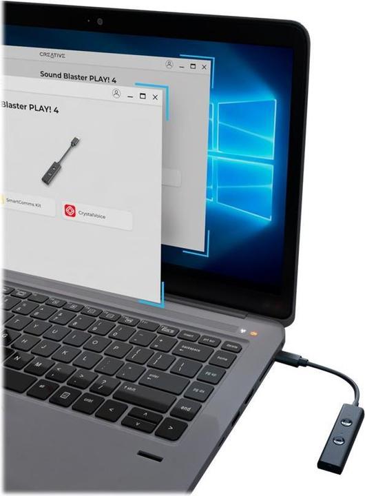 Actual product image Creative Sound Blaster PLAY! 4 (USB-C)